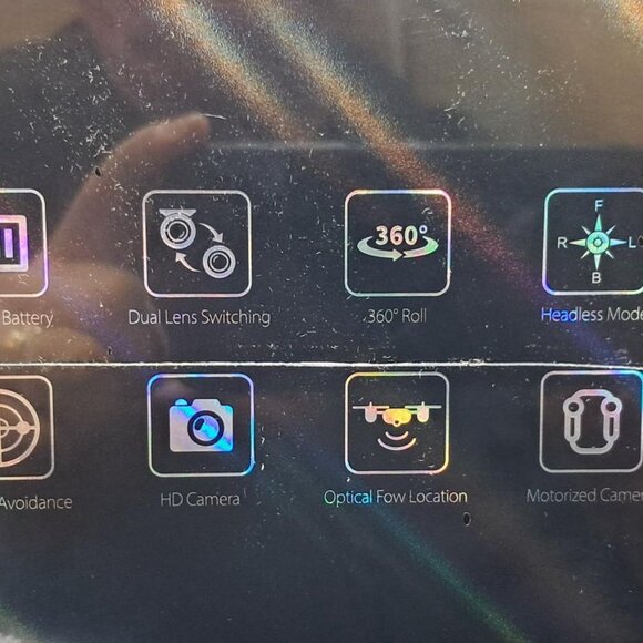 DMES UAV P19 Sky Seeker 4-Axis Aerial Drone with Intelligent Obstacle Avoidance. - Picture 3 of 6